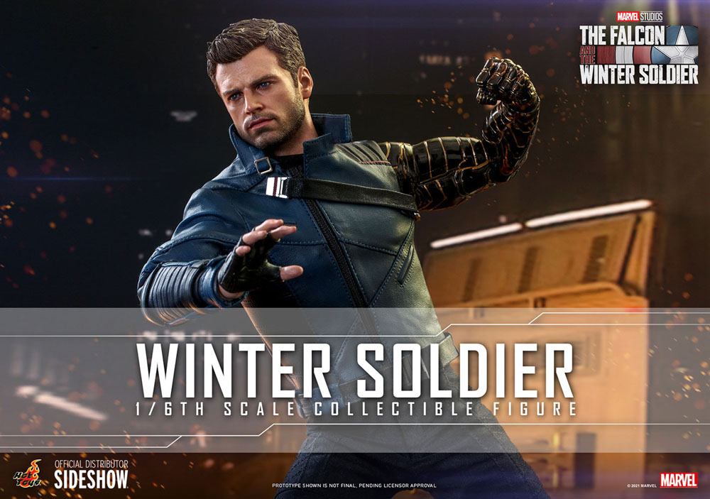 The Falcon and The Winter Soldier Action Figure 1/6 Winter Soldier 30cm - Action Figures - Hot Toys - Hobby Figures UK