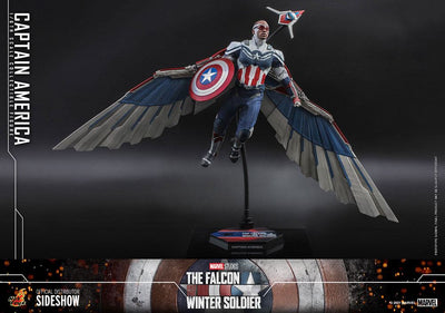 The Falcon and The Winter Soldier Action Figure 1/6 Captain America 30cm - Action Figures - Hot Toys - Hobby Figures UK