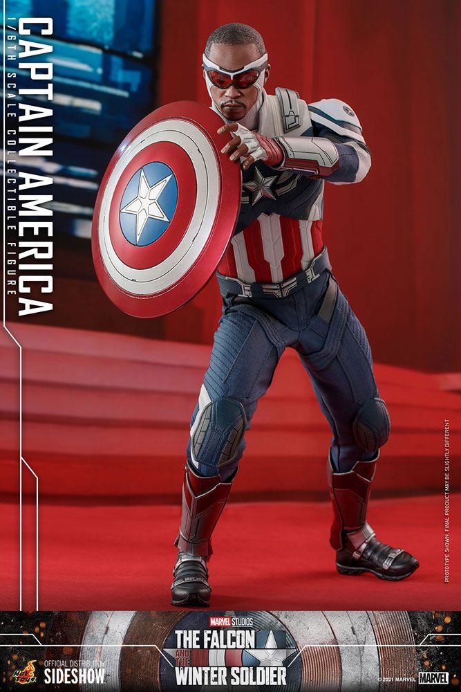 The Falcon and The Winter Soldier Action Figure 1/6 Captain America 30cm - Action Figures - Hot Toys - Hobby Figures UK