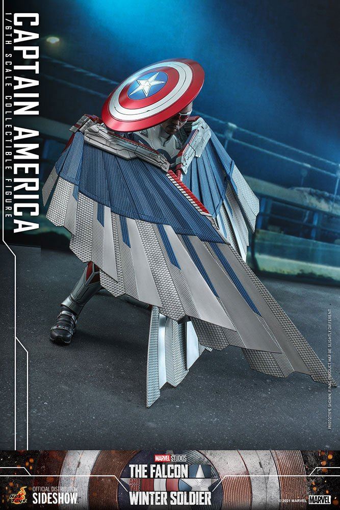 The Falcon and The Winter Soldier Action Figure 1/6 Captain America 30cm - Action Figures - Hot Toys - Hobby Figures UK