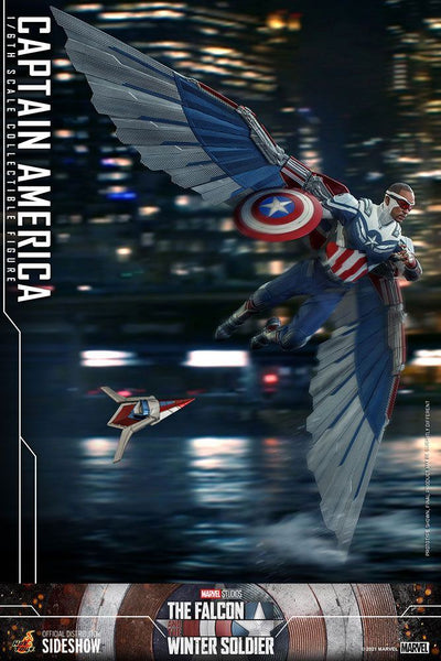 The Falcon and The Winter Soldier Action Figure 1/6 Captain America 30cm - Action Figures - Hot Toys - Hobby Figures UK