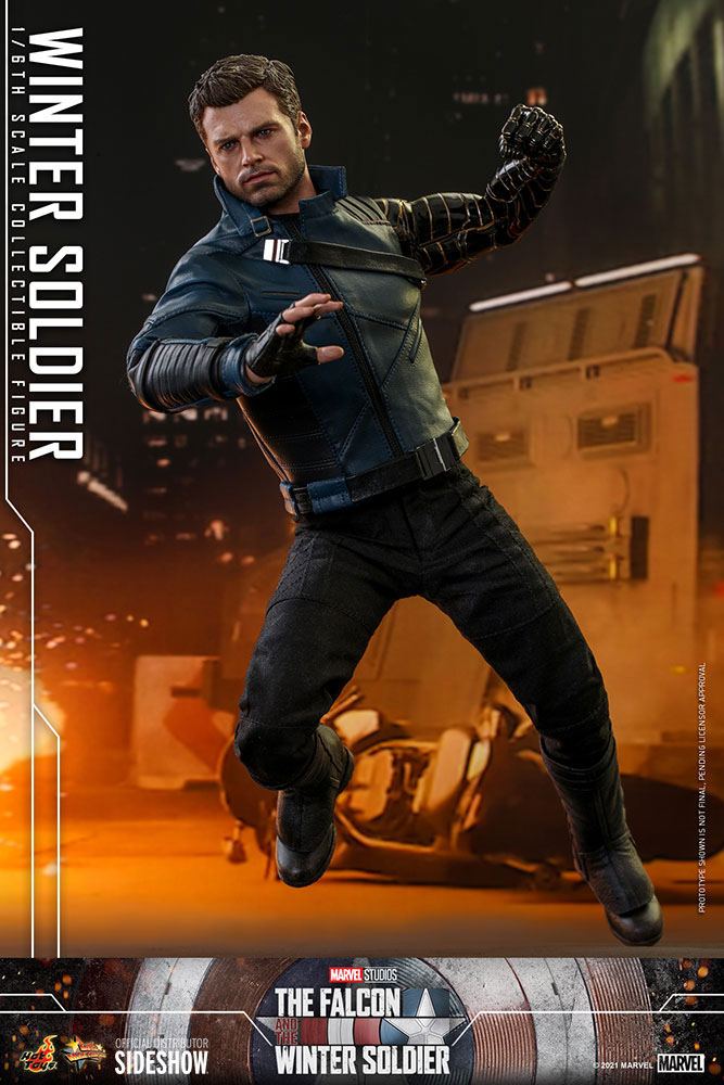 The Falcon and The Winter Soldier Action Figure 1/6 Winter Soldier 30cm - Action Figures - Hot Toys - Hobby Figures UK