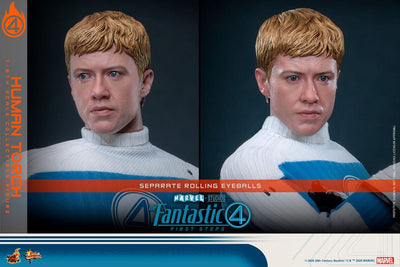 The Fantastic Four: First Steps Movie Masterpiece Action Figure 1/6 Human Torch 30cm - Action Figures - Hot Toys - Hobby Figures UK