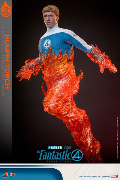 The Fantastic Four: First Steps Movie Masterpiece Action Figure 1/6 Human Torch 30cm - Action Figures - Hot Toys - Hobby Figures UK