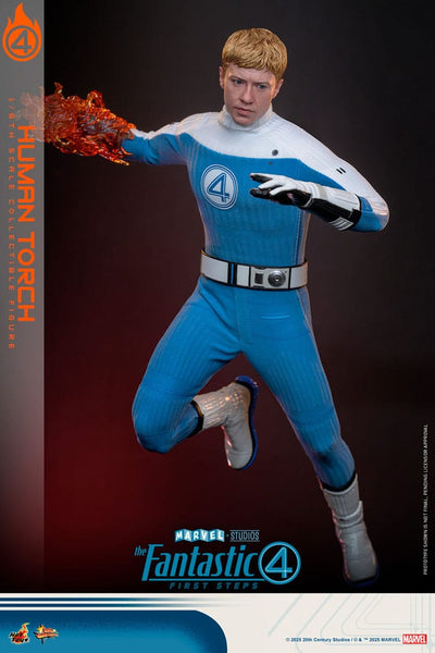 The Fantastic Four: First Steps Movie Masterpiece Action Figure 1/6 Human Torch 30cm - Action Figures - Hot Toys - Hobby Figures UK