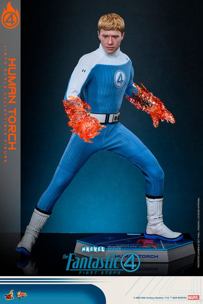 The Fantastic Four: First Steps Movie Masterpiece Action Figure 1/6 Human Torch 30cm - Action Figures - Hot Toys - Hobby Figures UK
