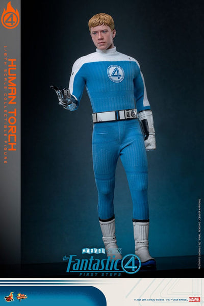 The Fantastic Four: First Steps Movie Masterpiece Action Figure 1/6 Human Torch 30cm - Action Figures - Hot Toys - Hobby Figures UK