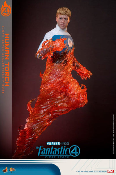 The Fantastic Four: First Steps Movie Masterpiece Action Figure 1/6 Human Torch 30cm - Action Figures - Hot Toys - Hobby Figures UK