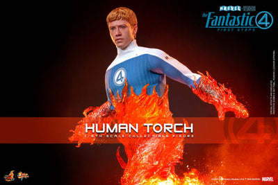 The Fantastic Four: First Steps Movie Masterpiece Action Figure 1/6 Human Torch 30cm - Action Figures - Hot Toys - Hobby Figures UK