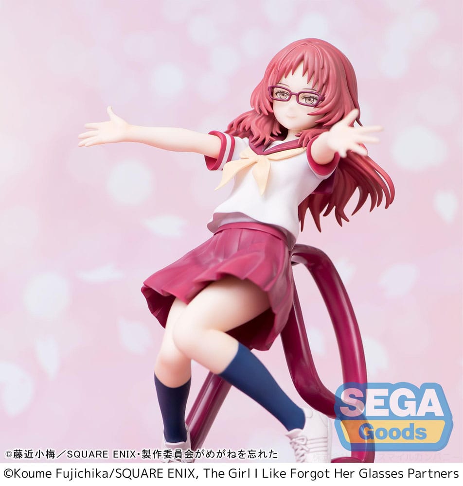 The Girl I Like Forgot Her Glasses Luminasta PVC Statue Ai Mie 18cm - Scale Statue - Sega - Hobby Figures UK