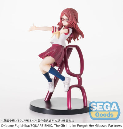 The Girl I Like Forgot Her Glasses Luminasta PVC Statue Ai Mie 18cm - Scale Statue - Sega - Hobby Figures UK