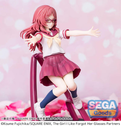 The Girl I Like Forgot Her Glasses Luminasta PVC Statue Ai Mie 18cm - Scale Statue - Sega - Hobby Figures UK