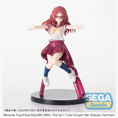 The Girl I Like Forgot Her Glasses Luminasta PVC Statue Ai Mie 18cm - Scale Statue - Sega - Hobby Figures UK