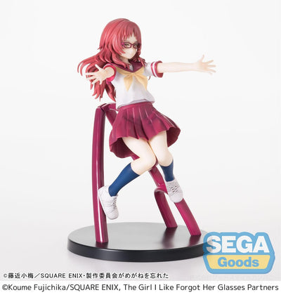 The Girl I Like Forgot Her Glasses Luminasta PVC Statue Ai Mie 18cm - Scale Statue - Sega - Hobby Figures UK