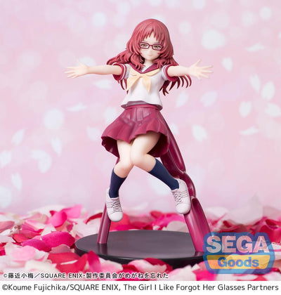 The Girl I Like Forgot Her Glasses Luminasta PVC Statue Ai Mie 18cm - Scale Statue - Sega - Hobby Figures UK