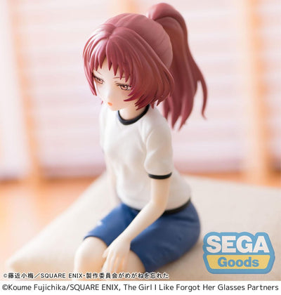 The Girl I Like Forgot Her Glasses PM Perching PVC Statue Ai Mie 14cm - Scale Statue - Sega - Hobby Figures UK