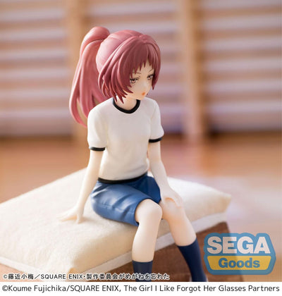 The Girl I Like Forgot Her Glasses PM Perching PVC Statue Ai Mie 14cm - Scale Statue - Sega - Hobby Figures UK