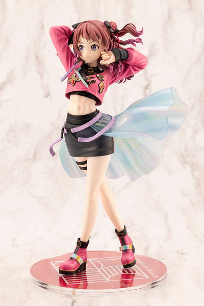 The Idolmaster Gakuen PVC Statue 1/7 Saki Hanami Fighting My Way 24cm - Scale Statue - Kotobukiya - Hobby Figures UK