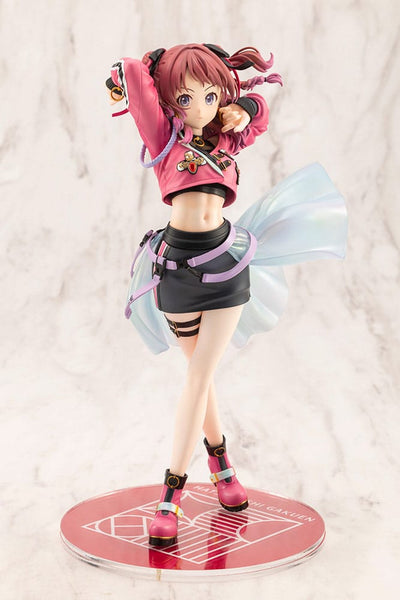 The Idolmaster Gakuen PVC Statue 1/7 Saki Hanami Fighting My Way 24cm - Scale Statue - Kotobukiya - Hobby Figures UK