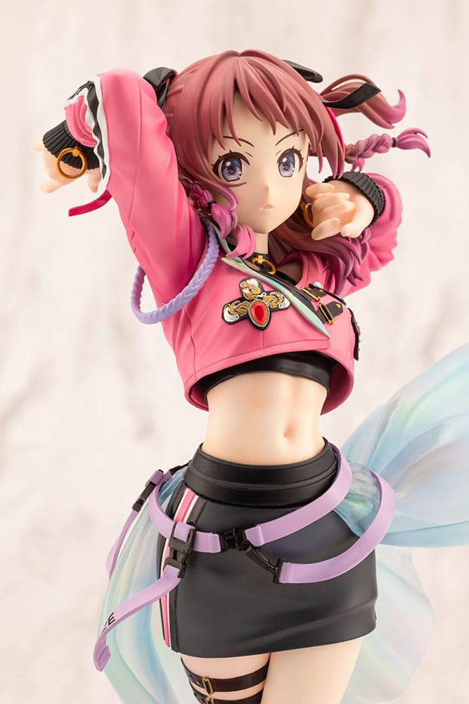 The Idolmaster Gakuen PVC Statue 1/7 Saki Hanami Fighting My Way 24cm - Scale Statue - Kotobukiya - Hobby Figures UK