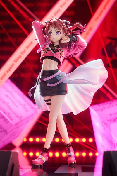 The Idolmaster Gakuen PVC Statue 1/7 Saki Hanami Fighting My Way 24cm - Scale Statue - Kotobukiya - Hobby Figures UK