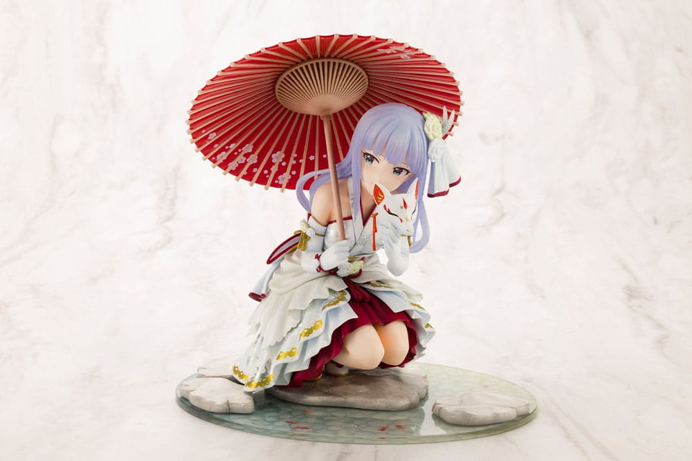 The Idolmaster Million Live! PVC Statue 1/8 Tsumugi Shiraishi -Celebrate Miyabi- 17cm - Scale Statue - Kotobukiya - Hobby Figures UK