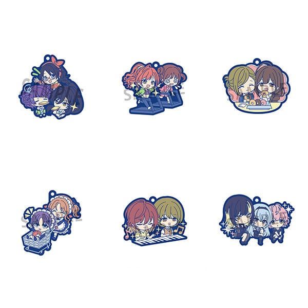 The Idolmaster Shiny Colors Rubber Charms Vol. 2 6cm Assortment (6) - Mini Figures - Megahouse - Hobby Figures UK
