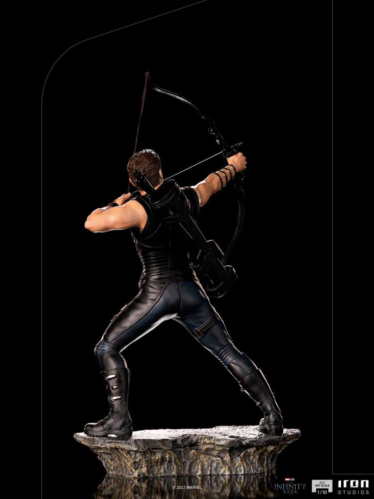 The Infinity Saga BDS Art Scale Statue 1/10 Hawkeye Battle of NY 23cm - Scale Statue - Iron Studios - Hobby Figures UK