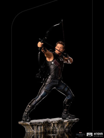 The Infinity Saga BDS Art Scale Statue 1/10 Hawkeye Battle of NY 23cm - Scale Statue - Iron Studios - Hobby Figures UK