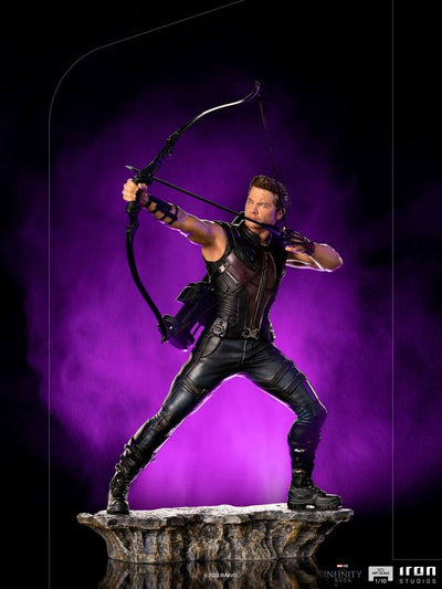 The Infinity Saga BDS Art Scale Statue 1/10 Hawkeye Battle of NY 23cm - Scale Statue - Iron Studios - Hobby Figures UK