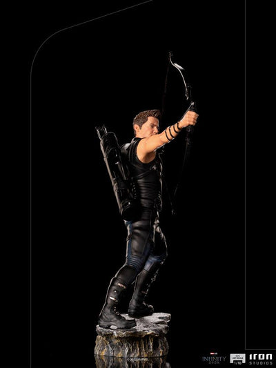 The Infinity Saga BDS Art Scale Statue 1/10 Hawkeye Battle of NY 23cm - Scale Statue - Iron Studios - Hobby Figures UK