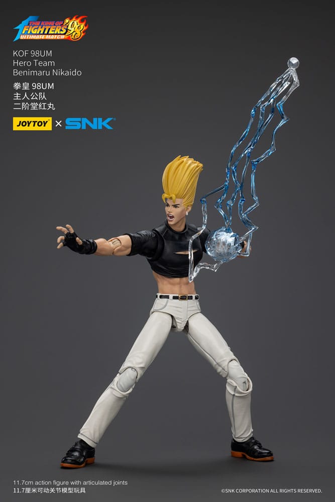 The King Of Fighters '98 Action Figure Hero Team Benimaru Nikaido 12cm - Action Figures - Joy Toy (CN) - Hobby Figures UK