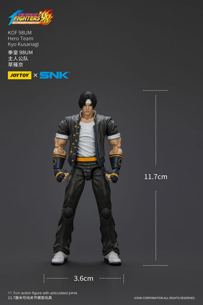 The King Of Fighters '98 Action Figure Hero Team Kyo Kusanagi 12cm - Action Figures - Joy Toy (CN) - Hobby Figures UK