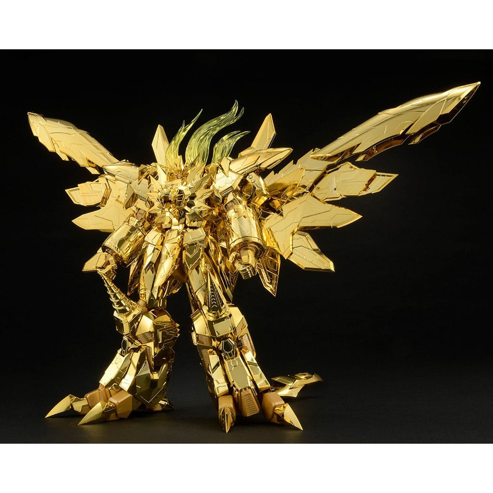 The King of Braves GaoGaiGar Amakunitech Plastic Model Kit Genesic Gaogaigar The Golden Destroyer 18cm - Model Kit - Hobby Japan - Hobby Figures UK