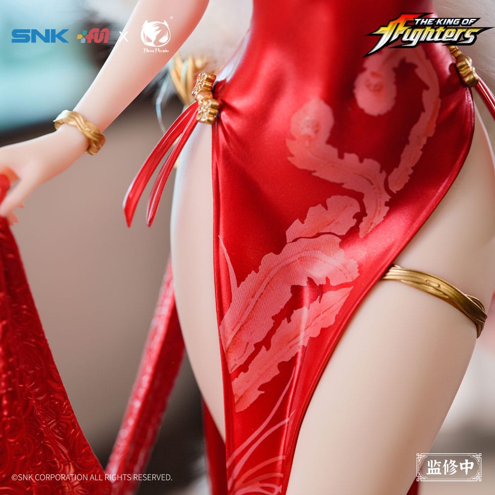 The King of Fighters Dress Series PVC Statue 1/6 Mai Shiranui Hong Shang Wu Ver. 40cm - Scale Statue - BearPanda - Hobby Figures UK