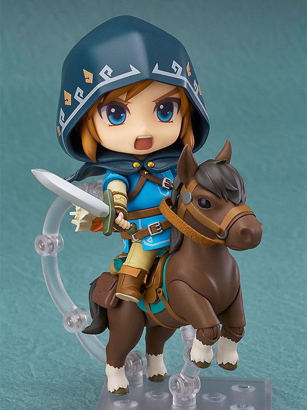 The Legend Of Zelda Nendoroid Action Figure Link Breath of the Wild Ver. DX Edition (5th-run) 10cm - Mini Figures - Good Smile Company - Hobby Figures UK