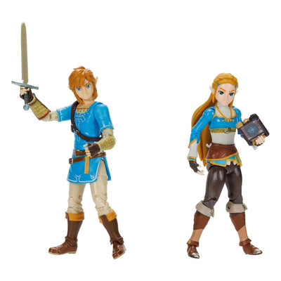 The Legend of Zelda Action Figure 2-Pack Princess Zelda, Link 10cm - Action Figures - Jakks Pacific - Hobby Figures UK