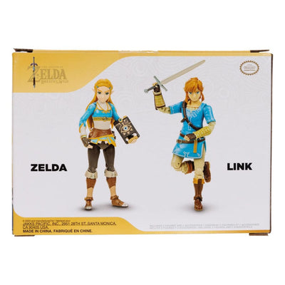 The Legend of Zelda Action Figure 2-Pack Princess Zelda, Link 10cm - Action Figures - Jakks Pacific - Hobby Figures UK