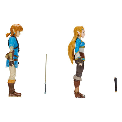 The Legend of Zelda Action Figure 2-Pack Princess Zelda, Link 10cm - Action Figures - Jakks Pacific - Hobby Figures UK