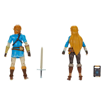 The Legend of Zelda Action Figure 2-Pack Princess Zelda, Link 10cm - Action Figures - Jakks Pacific - Hobby Figures UK