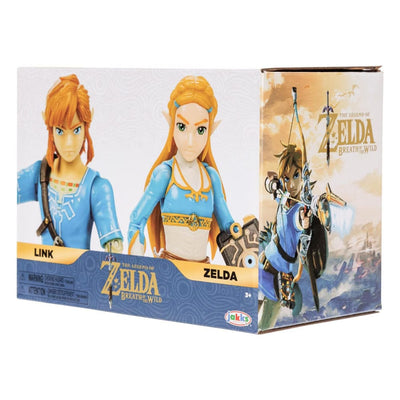 The Legend of Zelda Action Figure 2-Pack Princess Zelda, Link 10cm - Action Figures - Jakks Pacific - Hobby Figures UK