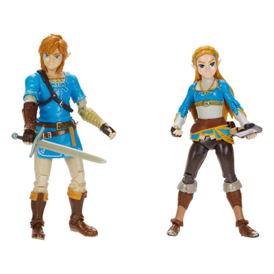 The Legend of Zelda Action Figure 2-Pack Princess Zelda, Link 10cm - Action Figures - Jakks Pacific - Hobby Figures UK