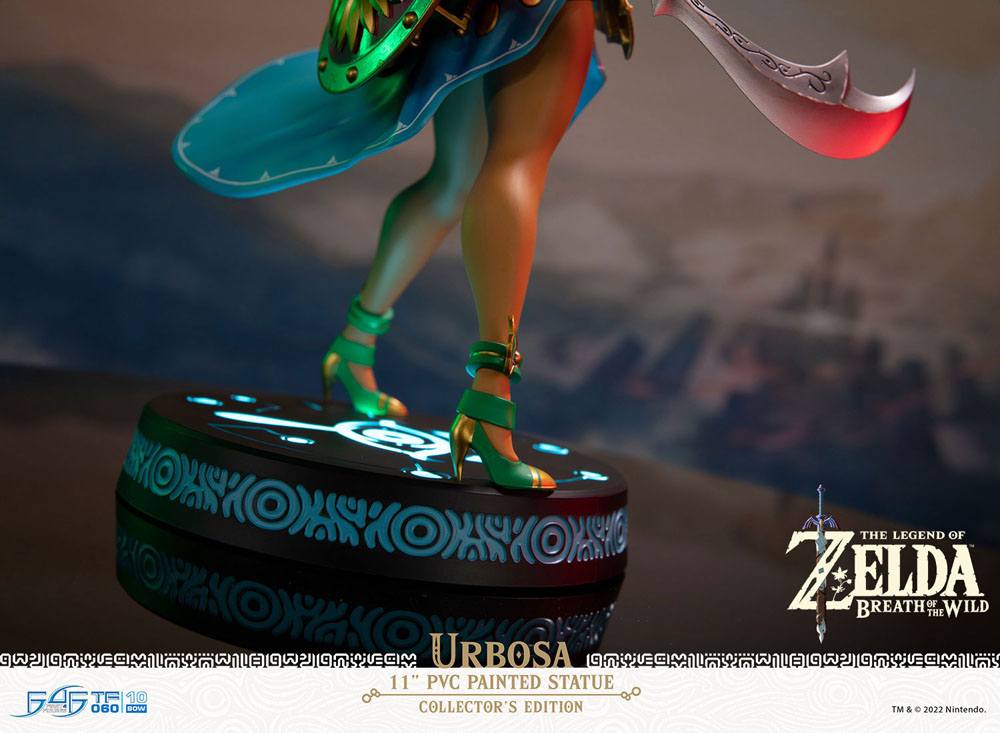 The Legend of Zelda Breath of the Wild PVC Statue Urbosa Collector's Edition 28cm - Scale Statue - First 4 Figures - Hobby Figures UK