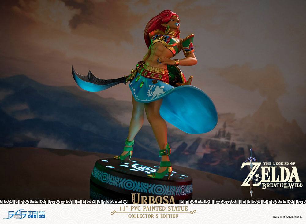 The Legend of Zelda Breath of the Wild PVC Statue Urbosa Collector's Edition 28cm - Scale Statue - First 4 Figures - Hobby Figures UK