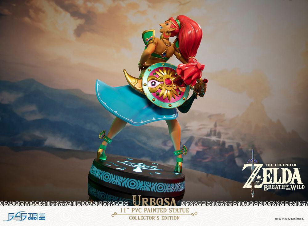 The Legend of Zelda Breath of the Wild PVC Statue Urbosa Collector's Edition 28cm - Scale Statue - First 4 Figures - Hobby Figures UK