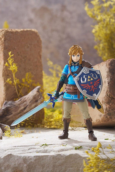 The Legend of Zelda Tears of the Kingdom Figma Action Figure Link Tears of the Kingdom Ver. 15cm - Action Figures - Good Smile Company - Hobby Figures UK