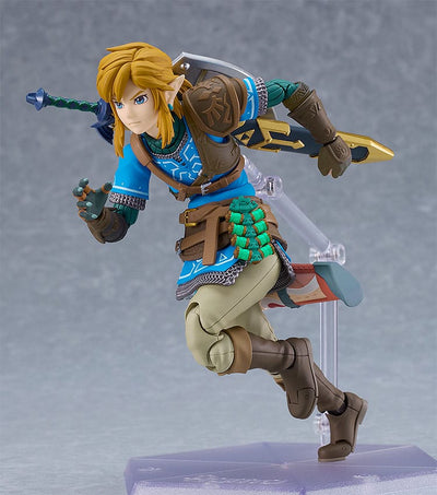 The Legend of Zelda Tears of the Kingdom Figma Action Figure Link Tears of the Kingdom Ver. 15cm - Action Figures - Good Smile Company - Hobby Figures UK