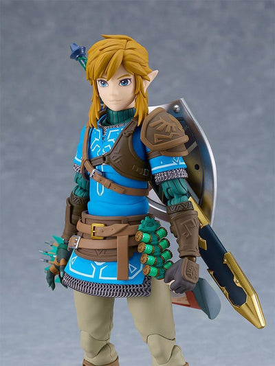 The Legend of Zelda Tears of the Kingdom Figma Action Figure Link Tears of the Kingdom Ver. 15cm - Action Figures - Good Smile Company - Hobby Figures UK