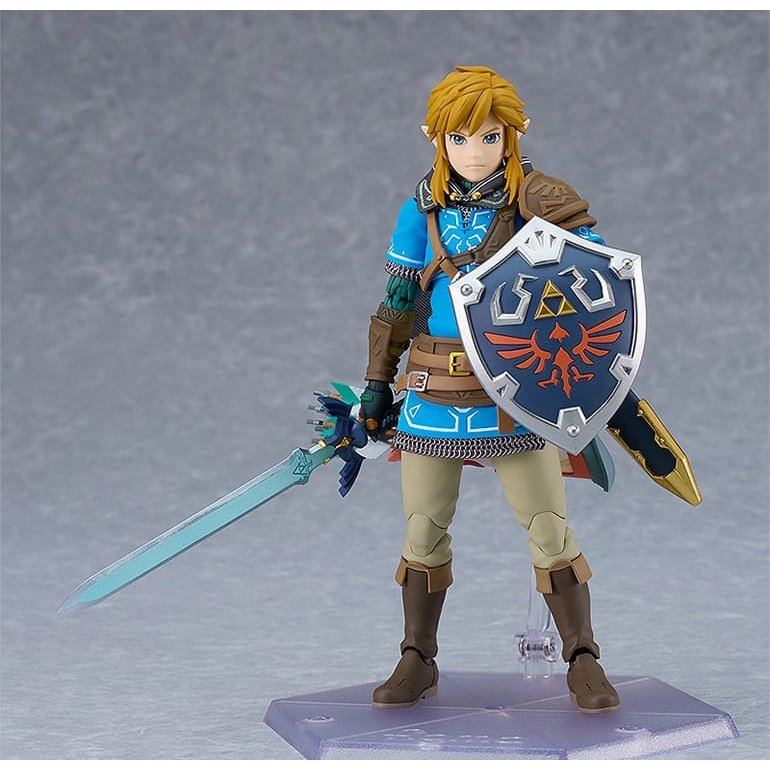 The Legend of Zelda Tears of the Kingdom Figma Action Figure Link Tears of the Kingdom Ver. DX Edition 15cm - Action Figures - Good Smile Company - Hobby Figures UK