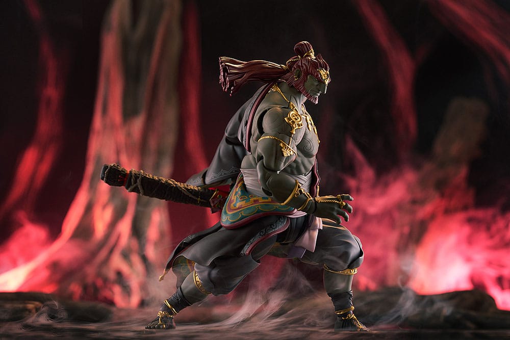 The Legend of Zelda Tears of the Kingdom Figma Action Figure Ganondorf Tears of the Kingdom Ver. 19cm - Action Figures - Good Smile Company - Hobby Figures UK